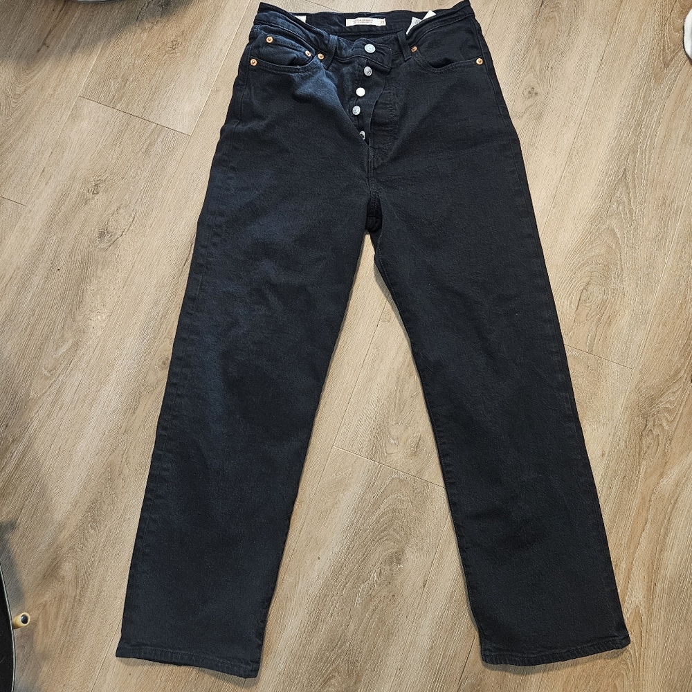 Ribcage Straight Denim Jeans